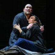 Quinn Kelsey (Rigoletto) and Nadine Sierra (Gilda) &copy; Nina Wurtzel | Met Opera