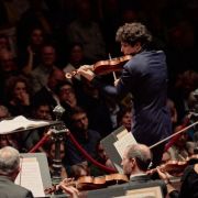Karina Canellakis and Augustin Hadelich &copy; Milagro Elstak