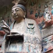 Dazu rock carvings, Mount Baoding, near Chongqing &copy; Yuxuan Wang | Flickr