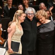Siobhan Stagg, Michael Tilson Thomas and Alice Coote © LSO | Mark Allan