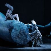 Ólafur Sigurdarson (Alberich), Andrea Carroll, Svetlina Stoyanova and Virginie Verrez (Rhinemaidens) &copy; Teatro alla Scala | Brescia e Amisano
