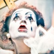 Patricia Kopatchinskaja en Pierrot lunaire © Marco Borggreve