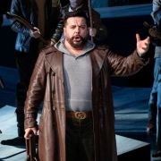 Gezim Myshketa (Guillaume Tell) and ensemble &copy; Rikimaru Hotta | New National Theatre, Tokyo