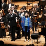 Klaus Mäkelä, Mitsuko Uchida et l'Orchestre de Paris &copy; Orchestre de Paris