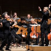 Frank Huang, Keri-Lynn Wilson and the New York Philharmonic &copy; Chris Lee