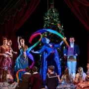 Grace Horler as Drosselmeyer in Scottish Ballet's The Nutcracker &copy; Andy Ross
