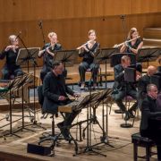 Paul Patrick, Tim Williams and Steven Osborne with the BBC Philharmonic Orchestra &copy; Chris Payne
