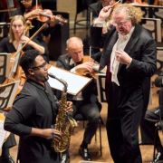 Steven Banks, Stéphane Denève and The Cleveland Orchestra © Roger Mastroianni, courtesy of The Cleveland Orchestra