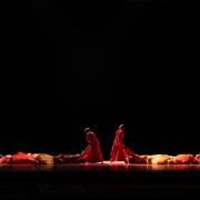 Silvia Azzoni, Madoka Sugai and ensemble in Azure Barton's Slow Burn &copy; Kiran West