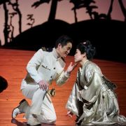 Kang Wang (Pinkerton) and Eri Nakamura (Cio-Cio-San) &copy; Michael Cooper