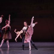 Sara Mearns and Tyler Angle in George Balanchine's Brahms-Schoenberg Quartet &copy; Erin Baiano