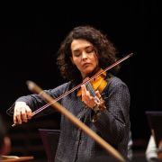 Alena Baeva in rehearsal with the Bournemouth Symphony Orchestra &copy; Bournemouth Symphony Orchestra