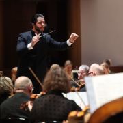 Domingo Hindoyan conducts the Royal Liverpool Philharmonic Orchestra &copy; Gareth Jones