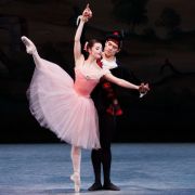 Indiana Woodward and Jovani Furlan in George Balanchine's Scotch Symphony &copy; Erin Baiano