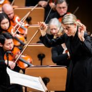 Karina Canellakis conducts the New York Philharmonic &copy; Chris Lee