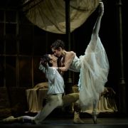 Danilo Lo Monaco as Des Grieux and Romina Contreras as Manon in MacMillan's L'Histoire de Manon &copy; Serghei Gherciu