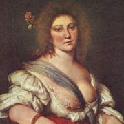 Barbara Strozzi, painted by Bernardo Strozzi. &copy; Public domain