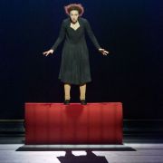 Tiina Myllymäki as the older Piaf in Reija Wäre's Édith Piaf: La vie en rose &copy; Jonas Lundqvist