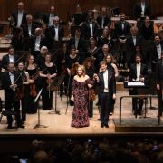 Renée Fleming and Thomas Guggeis &copy; Courtesy of the London Philharmonic Orchestra