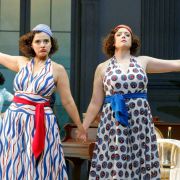 Ana María Martínez (Despina), Rihab Chaieb (Dorabella) and Erica Petrocelli (Fiordiligi) © Cory Weaver