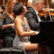 Yuja Wang and The Cleveland Orchestra &copy; Aireonna McCall-Dube, courtesy of TCO