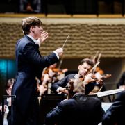 Klaus Mäkelä conducts the Royal Concertgebouw Orchestra &copy; Sebastian Madej