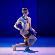Jake Mangakahia as The Faun in John Neumeier's Nijinsky &copy; Daniel Boud