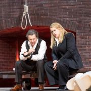 Dmitry Korchak (Pollione) and Rachel Willis-Sørensen (Norma) &copy; Bernd Uhlig
