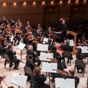 Andris Nelsons conducts the Boston Symphony in Carnegie Hall © Chris Lee