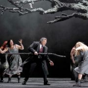 Christopher Maltman (Wotan) and Elisabet Strid (Brünnhilde) &copy; RBO | Monika Rittershaus