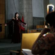 Manhan Qi sings in the Cascais Opera International Vocal Competition semifinals &copy; CascaisOpera