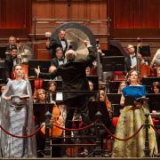 Anna Lucia Richter and Christiane Karg with Iván Fischer and the Budapest Festival Orchestra &copy; Jessie Kamp