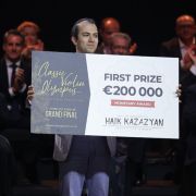 Haik Kazazyan wins first prize at Classic Violin Olympus Competition &copy; Press office of Classic Violin Olympus