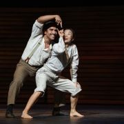 Kauan Soares as Father and Nami Ito as Clara in Bridget Breiner's Ruß – A story on Cinderella &copy; Ingo Schaefer