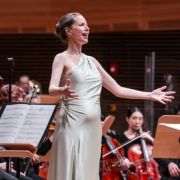 Kate Soper, Gustavo Dudamel and the New York Philharmonic &copy; Chris Lee
