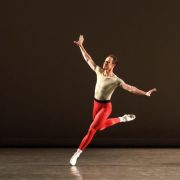 Andrew Veyette in Jerome Robbins' Glass Pieces &copy; Erin Baiano