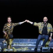 Julie Fuchs (Cleopatra) y Xavier Sabata (Giulio Cesare) &copy; David Ruano | Gran Teatre del Liceu