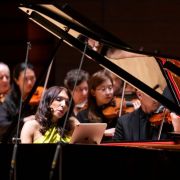 Lara Downes and the Philadelphia Orchestra © Allie Ippolito
