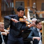 Randall Goosby and the Royal Scottish National Orchestra &copy; Martin Shields Photography