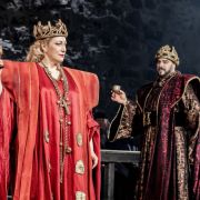 Saioa Hernández (Lady Macbeth) and Gabriele Viviani (Macbeth) &copy; Toni Härkänen