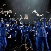 Matti Turunen (Timur) and Savonlinna Opera Festival Choir &copy; Toni Härkänen