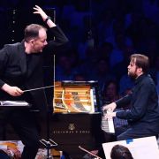 Andris Nelsons and Daniil Trifonov &copy; Hilary Scott, courtesy of the BSO