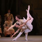 Aurora Chinchilla and Joe Parkinson in Aurora's Wedding, after Marius Petipa &copy; 2025 The Royal Ballet School. Photography by ASH