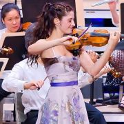 María Dueñas and the Boston Symphony Orchestra &copy; Hilary Scott, courtesy of the BSO