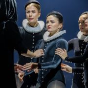 Roseanna Leney (Mary) with Hannah Cubitt, Alice Kawalek, Melissa Polson, Danila Marzilli &copy; Andy Ross