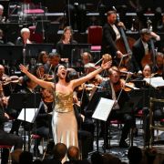 Carolina López Moreno, Sir Antonio Pappano and the London Symphony Orchestra &copy; BBC | Mark Allan