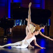 Fumi Kaneko and Vadim Muntagirov in George Balanchine's Apollo &copy; Deborah Jaffe