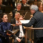 Katharina Konradi, Sir Antonio Pappano and the London Symphony Orchestra &copy; LSO | Mark Allan