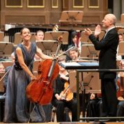 Sol Gabetta, Paavo Järvi und das Tonhalle-Orchester Zürich &copy; Gaëtan Bally