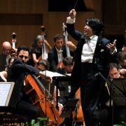Pablo Ferrández, Kazuki Yamada et l'OPMC &copy; Emma Dantec